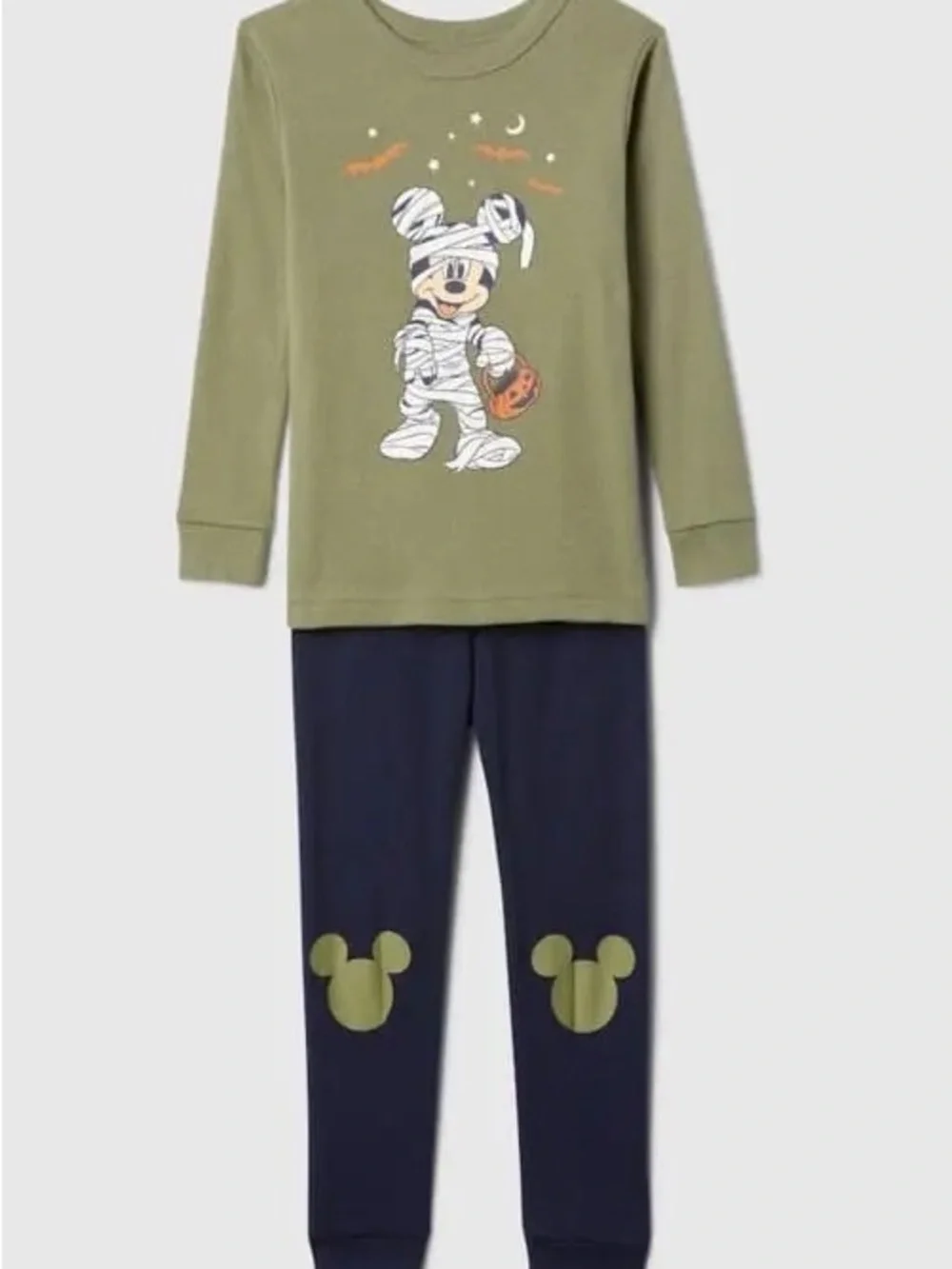 baby GAP Disney Mickey Mummy Halloween PJ Set